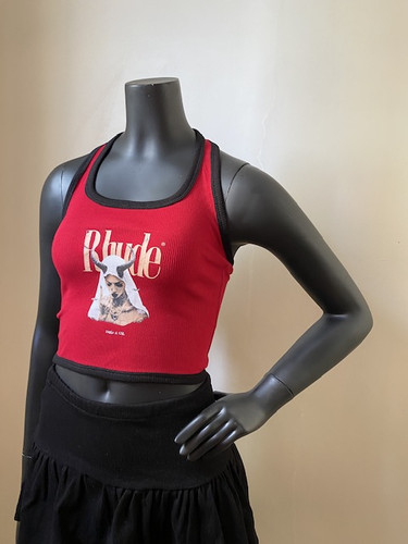 کراپ اسپورت طرح rude قرمز