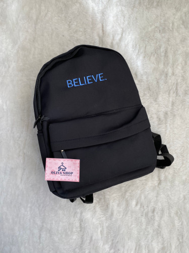 کوله بیسیک طرح belive مشکی